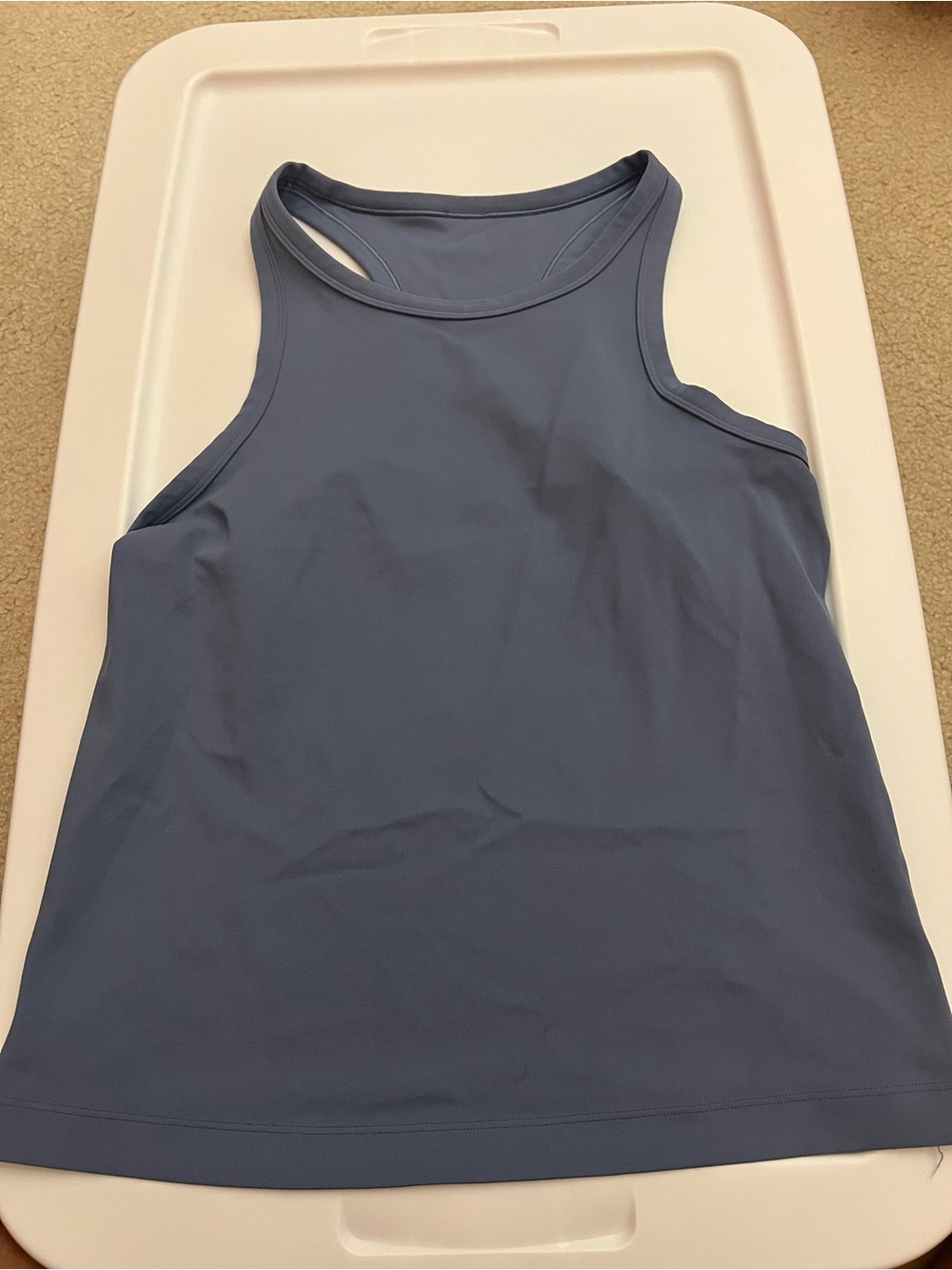 lululemon athletica align waist length racerback tank top